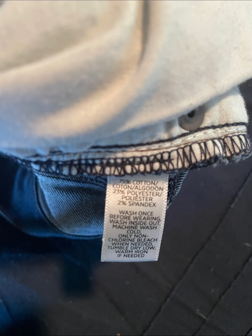 LOFT Dark Indigo Denim Jeans - Picture 4 of 7